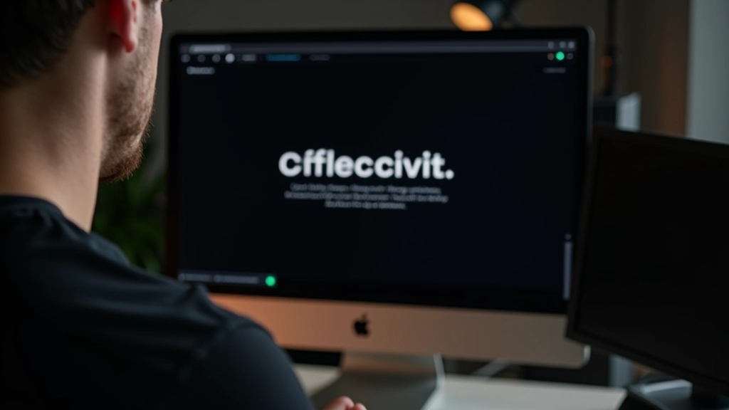 Příklad tmavého webdesignu s vysokým kontrastem pro čitelnost — bílý text na tmavém pozadí